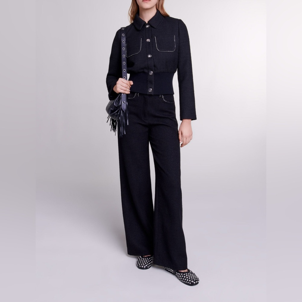 Maje Blopaille Jacket - Picture 2 of 8